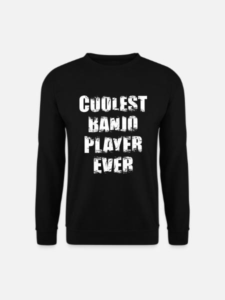 Coolest Banjo Player - Unisex Sweatshirt - black