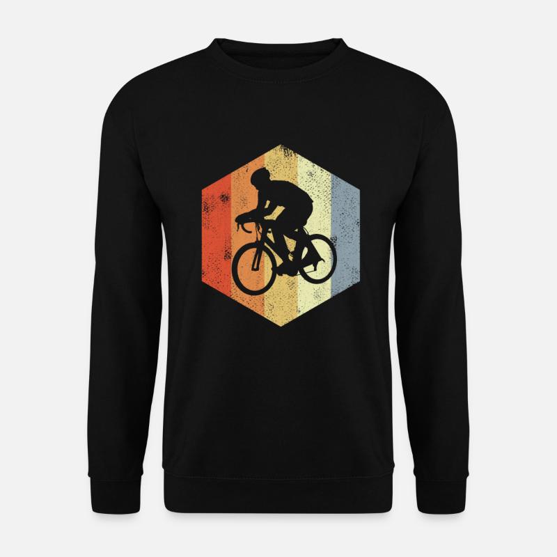 Funny cyclist - Unisex Sweatshirt - black