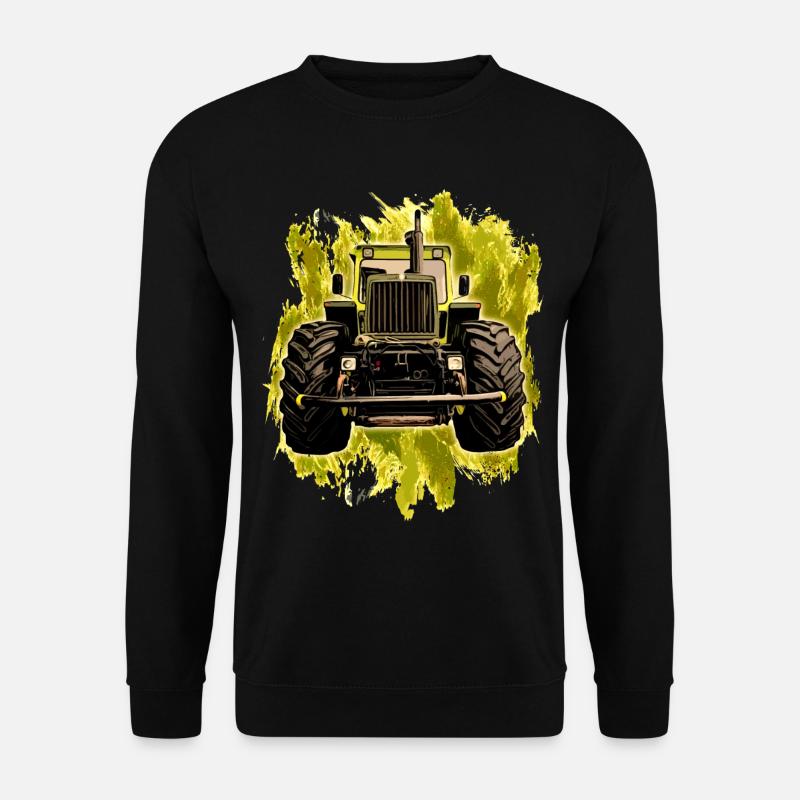 MB trac Front - Unisex Sweatshirt - black