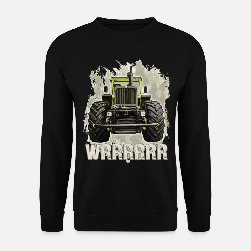 MB trac wrrrrrr - Unisex Pullover - Schwarz
