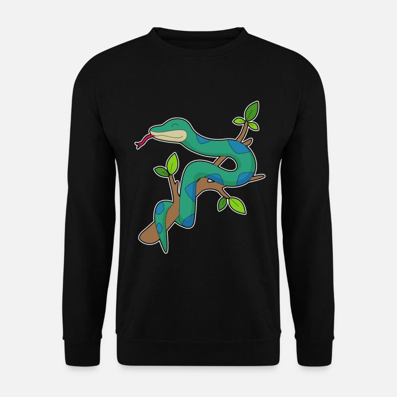 Snake Branch - Unisex Sweatshirt - black