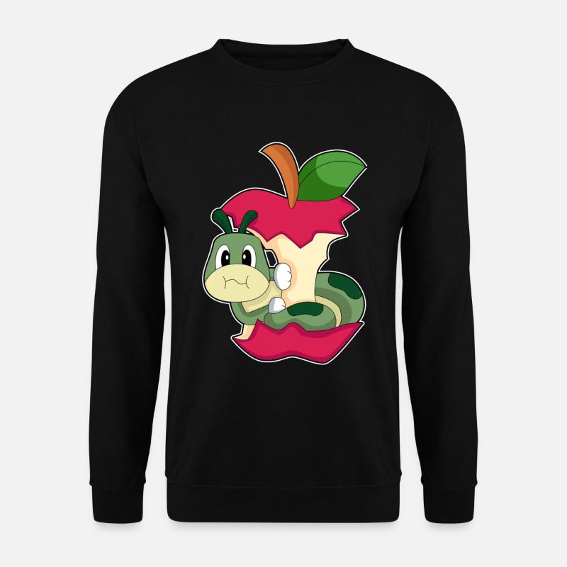 Caterpillar Apple - Unisex Sweatshirt - black