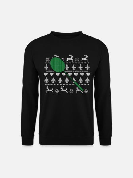 Badminton Christmas - Unisex Sweatshirt - black