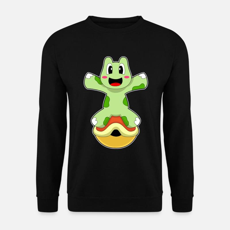 Turtle without shell - Unisex Sweatshirt - black