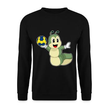 Caterpillar Handball Player Handball - Sweat-shirt Unisexe - noir - Devant - Alina (178cm) & Michal (187cm)