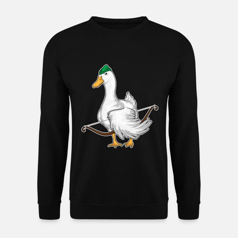 Archer de canard - Sweat-shirt Unisexe - noir