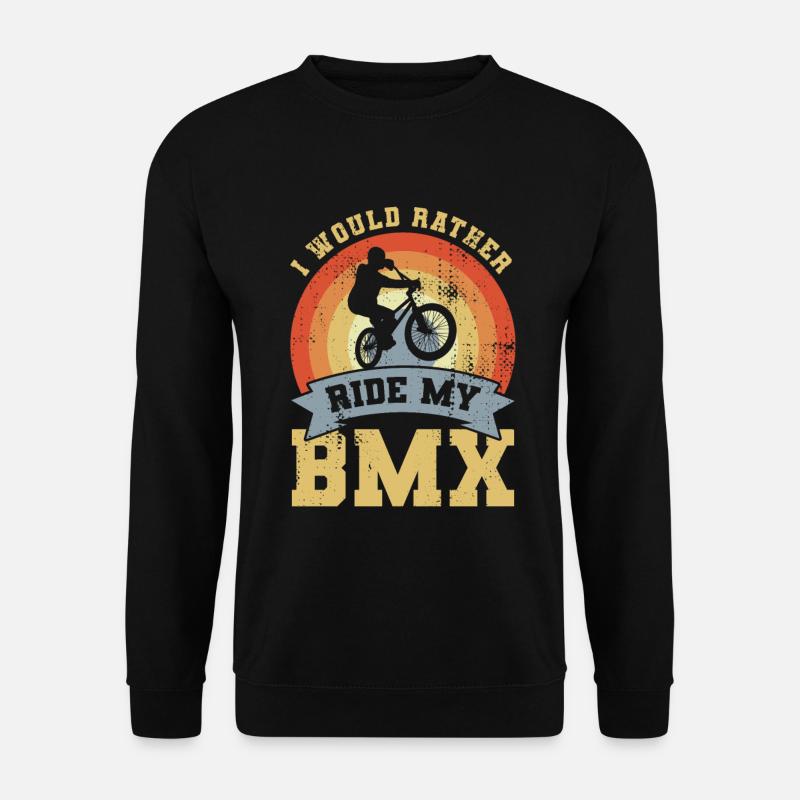 BMX motivation - Unisex Sweatshirt - black