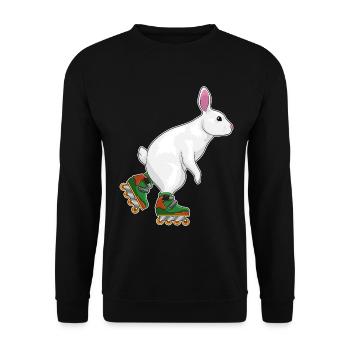 Patins en ligne Hase Patins en ligne - Sweat-shirt Unisexe - noir - Devant - Alina (178cm) & Michal (187cm)