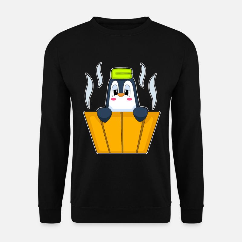 Baignoire pingouin - Sweat-shirt Unisexe - noir
