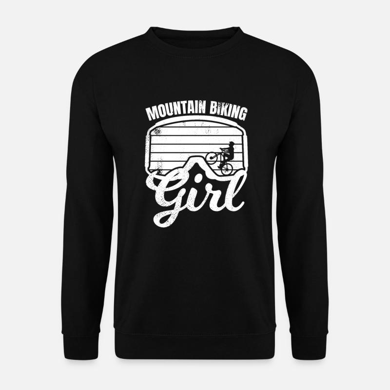 Mountainbike Mädchen - Unisex Pullover - Schwarz