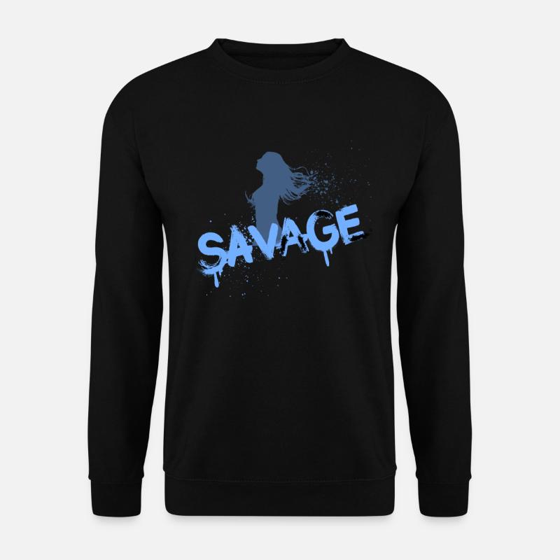 Savage - Unisex Pullover - Schwarz