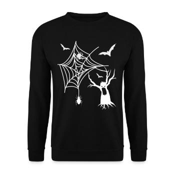 Halloween Horreur - Sweat-shirt Unisexe - noir - Devant - Alina (178cm) & Michal (187cm)