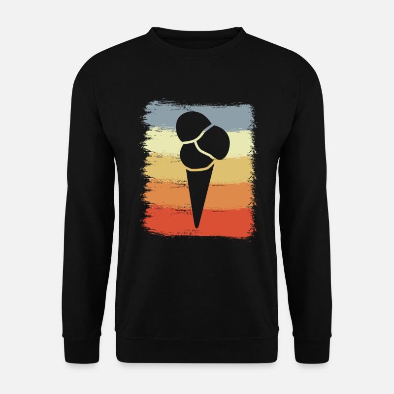 Eistüte - Unisex Pullover - Schwarz