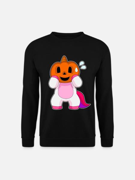 Einhorn Halloween Kübis - Unisex Pullover - Schwarz
