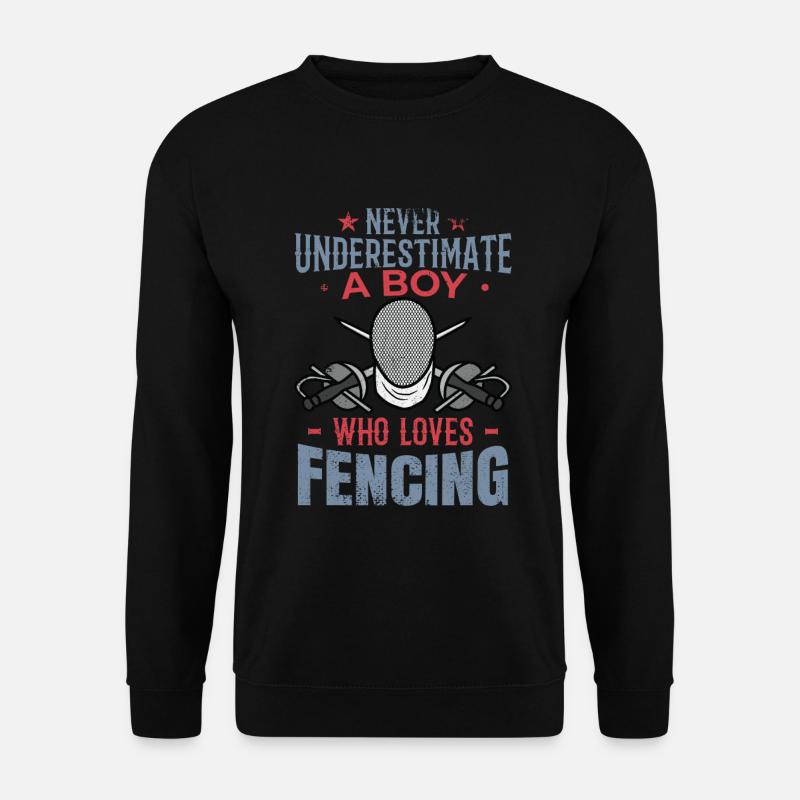 Kleiner Fechter - Unisex Pullover - Schwarz