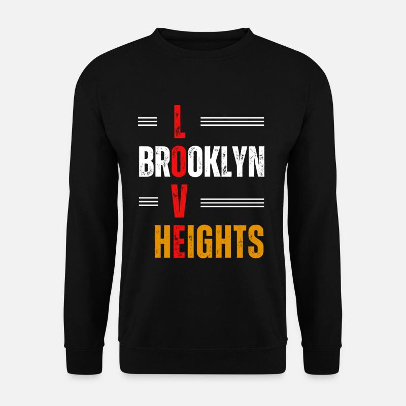 Liebe Brooklyn Heights - Unisex Pullover - Schwarz