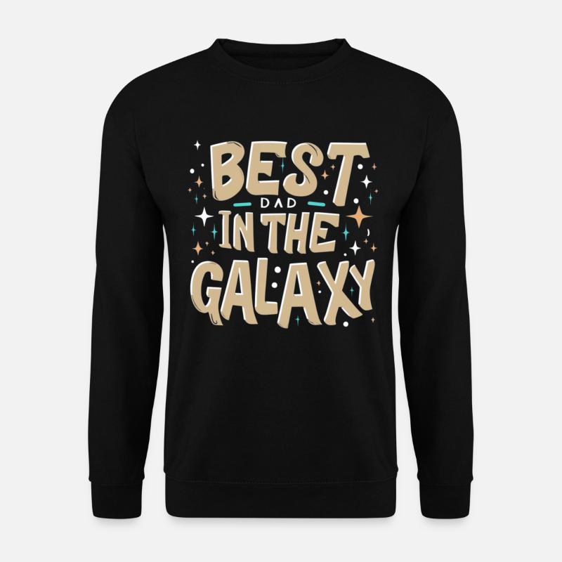Best Dad in the Universe - Unisex Sweatshirt - black