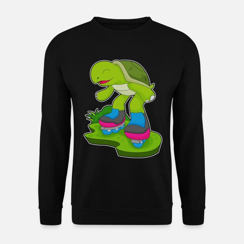 Turtle Inline skating Inline skates - Unisex Sweatshirt - black