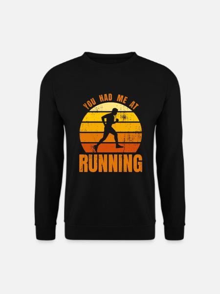 Running lover - Unisex Sweatshirt - black
