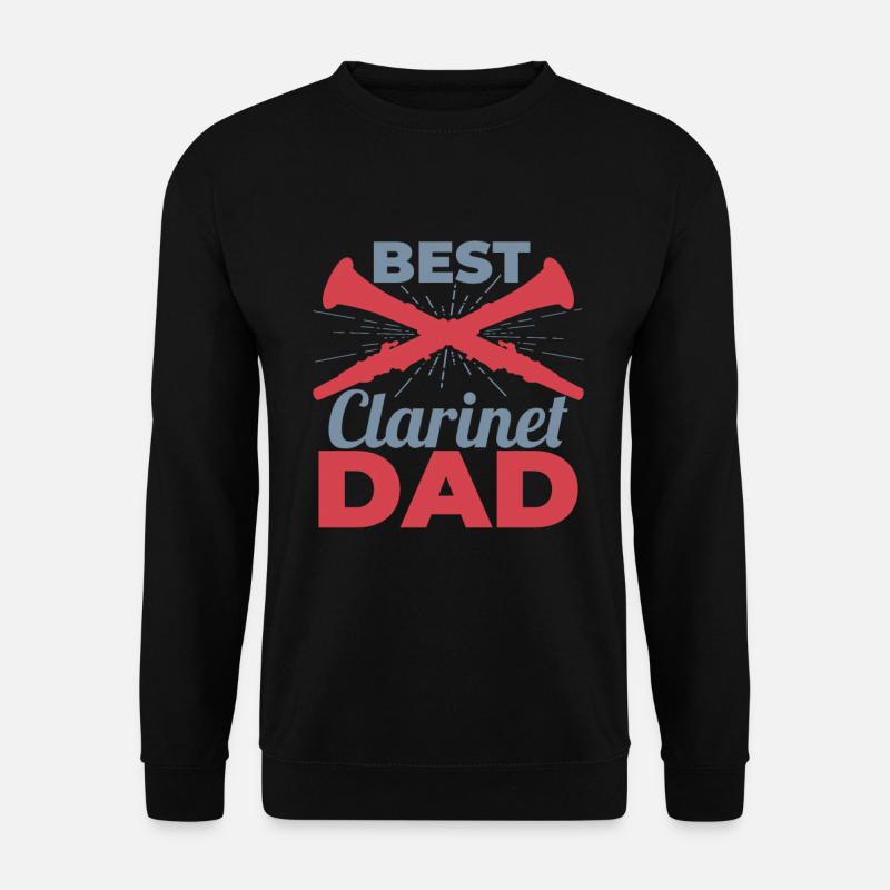 Clarinets Dad - Unisex Sweatshirt - black