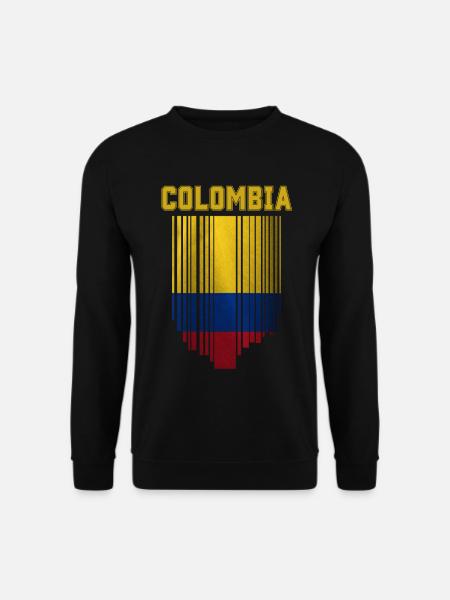 Flag of Colombia, Colombian pride - Unisex Sweatshirt - black