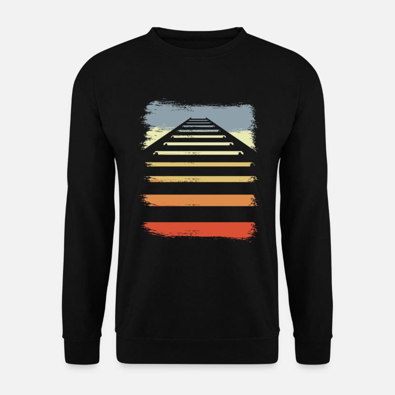 Railway tracks - Unisex Sweatshirt - black