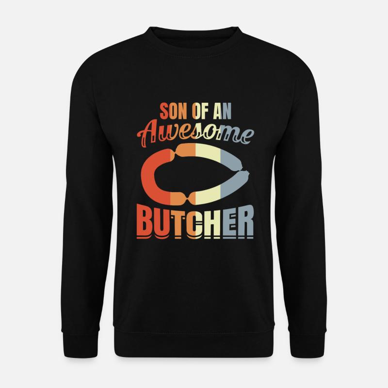 Fils de boucher - Sweat-shirt Unisexe - noir