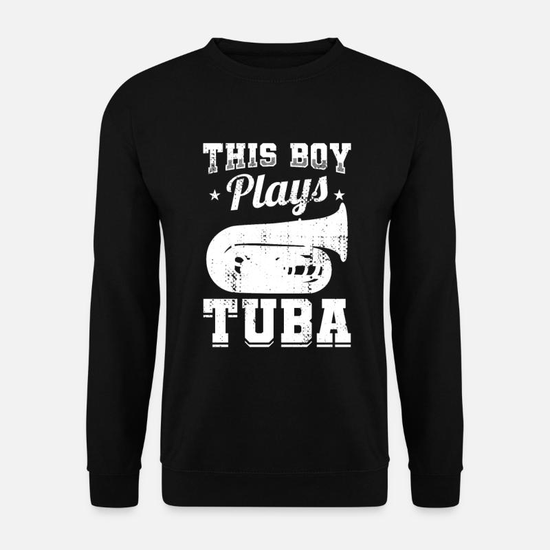 Tuba Junge - Unisex Pullover - Schwarz