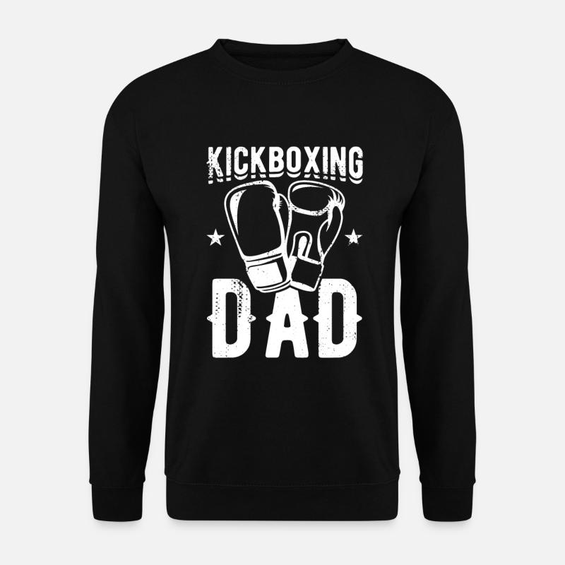 Kickboxer Vater - Unisex Pullover - Schwarz