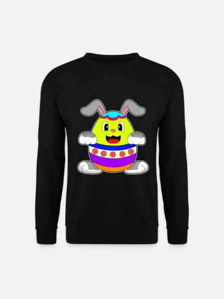 Bunny Easter Costume - Unisex Sweatshirt - black