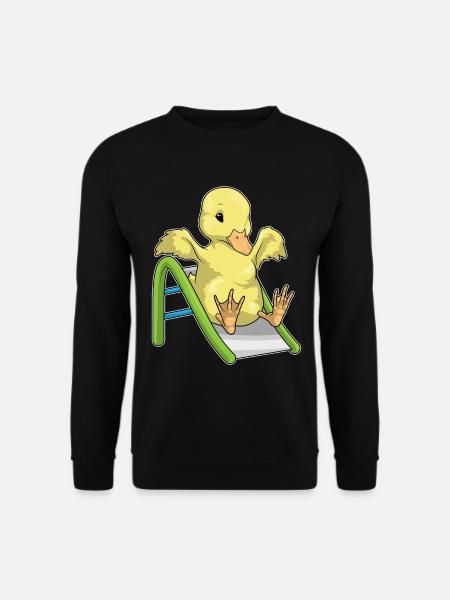Duck Slide - Unisex Sweatshirt - black