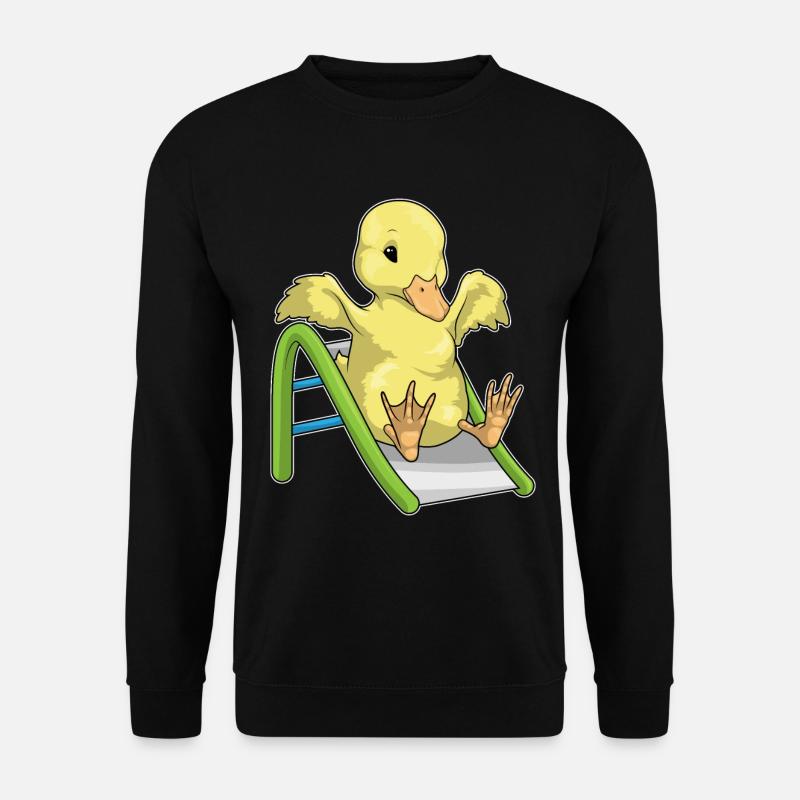 Toboggan de canard - Sweat-shirt Unisexe - noir