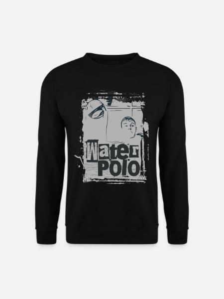 Wasserball minimalistisch - Unisex Pullover - Schwarz