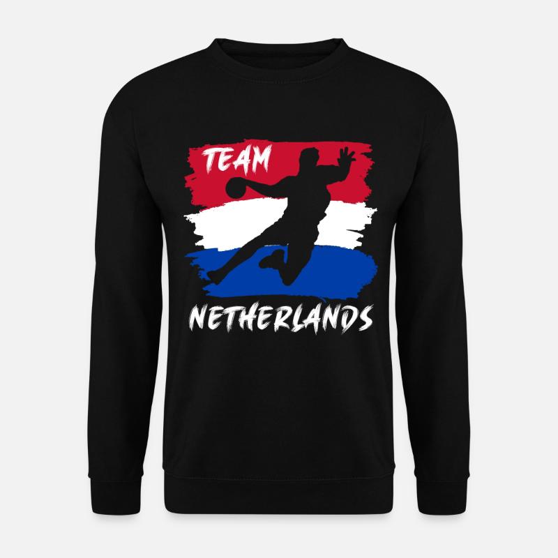 Handball Team Netherlands - Unisex Sweatshirt - black