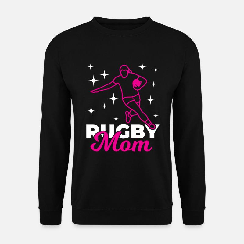 Rugby Mutter - Unisex Pullover - Schwarz