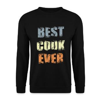 Meilleur Chef - Sweat-shirt Unisexe - noir - Devant - Alina (178cm) & Michal (187cm)