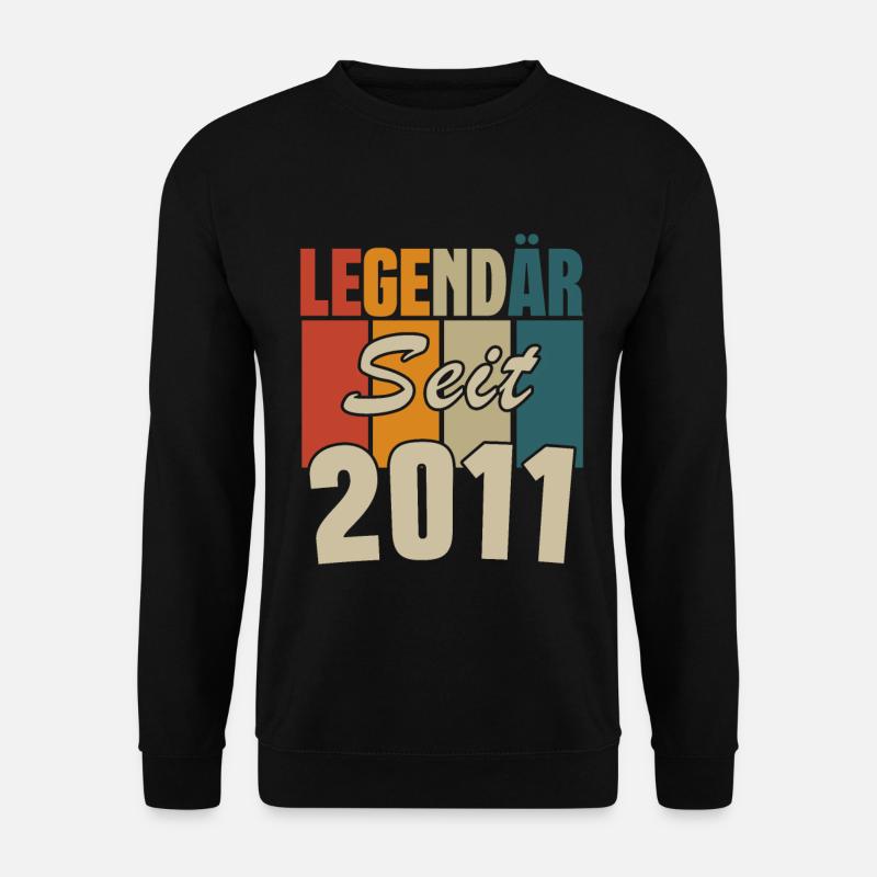 legendär seit 2011 - Unisex Pullover - Schwarz