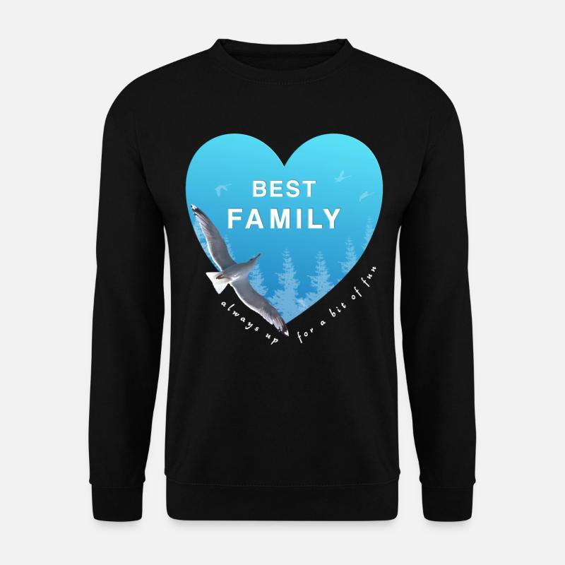 best family - Unisex Pullover - Schwarz