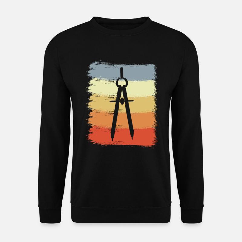 Architekten Zirkel - Unisex Pullover - Schwarz