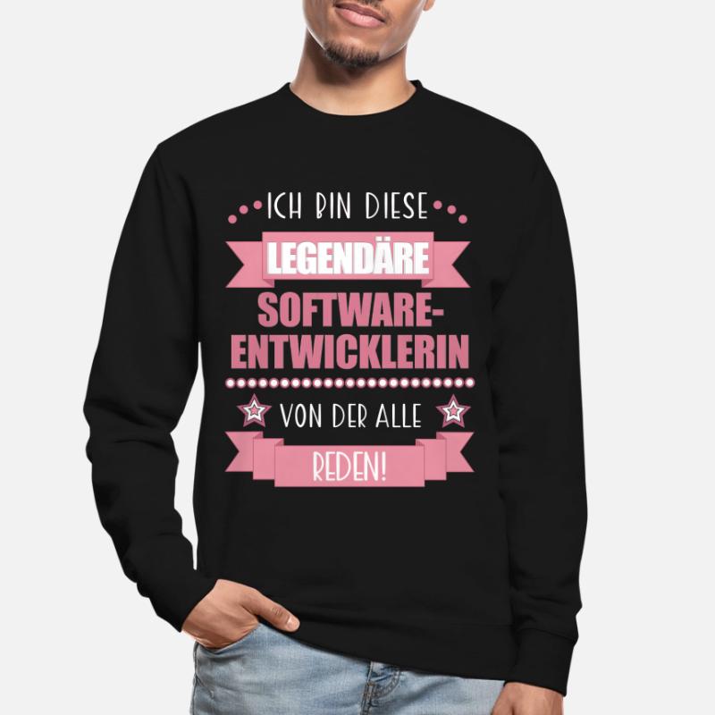Softwareentwicklerin Codeexpertin süßes Geschenk Unisex Pullover