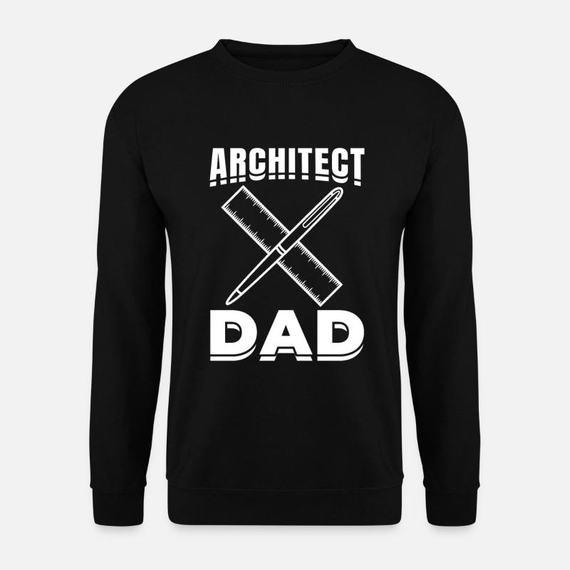 Architect Dad - Unisex Sweatshirt - black