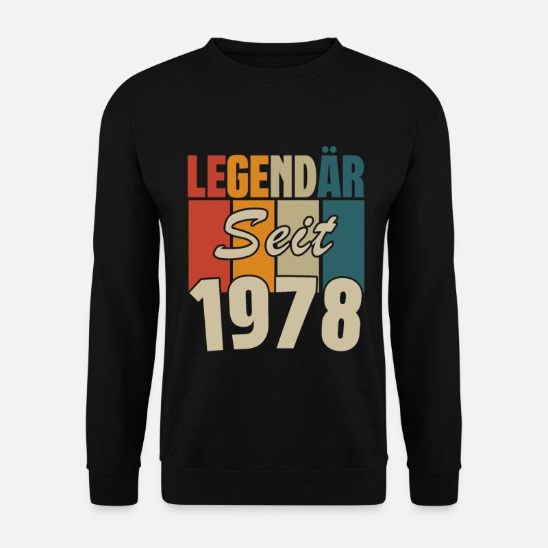 Legendär seit 1978 - Unisex Pullover - Schwarz