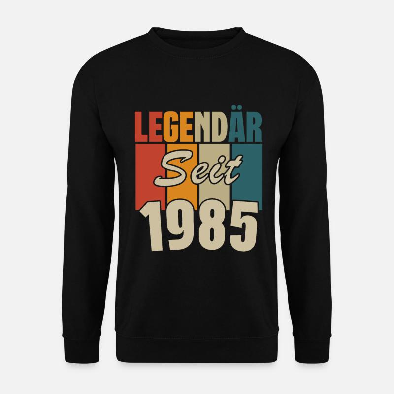 Legendär seit 1985 - Unisex Pullover - Schwarz