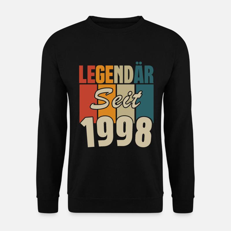 Legendär seit 1998 - Unisex Pullover - Schwarz
