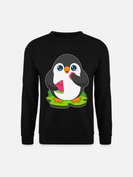 Pastèque manchot - Sweat-shirt Unisexe - noir