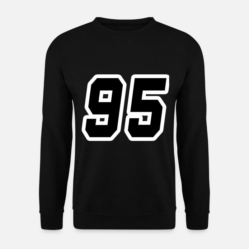 Nummer fünfundneunzig 95 - Unisex Pullover - Schwarz