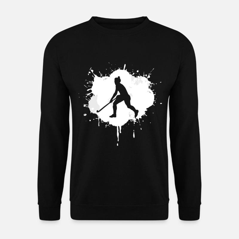 Hockey Spieler - Unisex Pullover - Schwarz