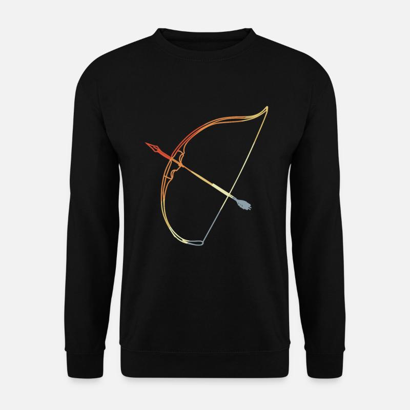Bogenschießen - Unisex Pullover - Schwarz