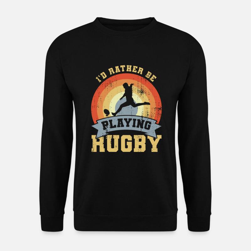 Rugby Joke - Unisex Sweatshirt - black
