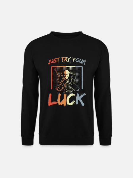 Eishockey Goalie - Unisex Sweatshirt - black
